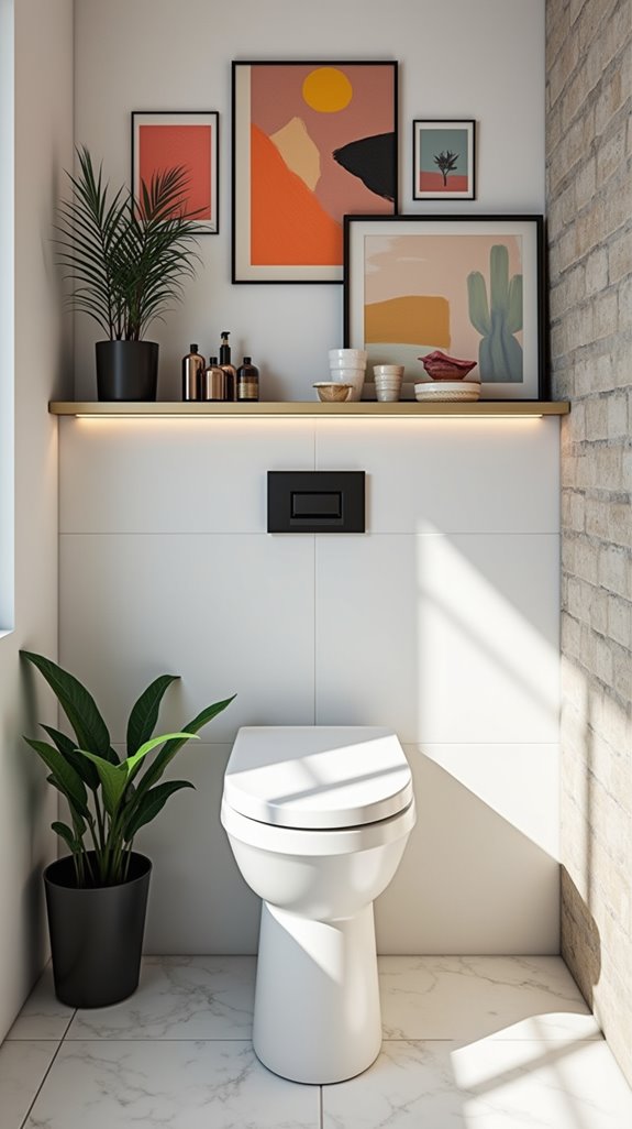 transform toilet room ambiance