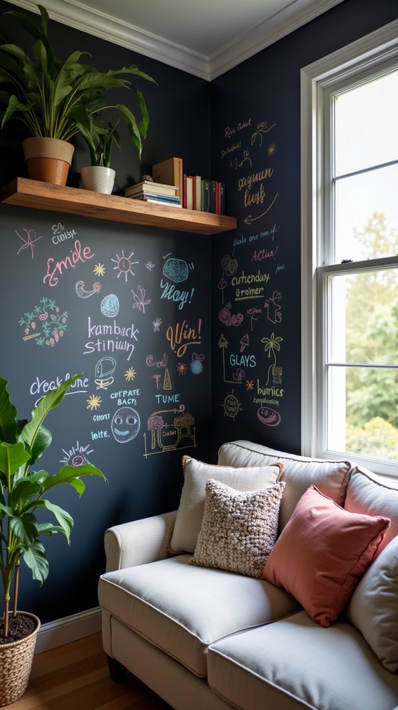 transform walls with creativity