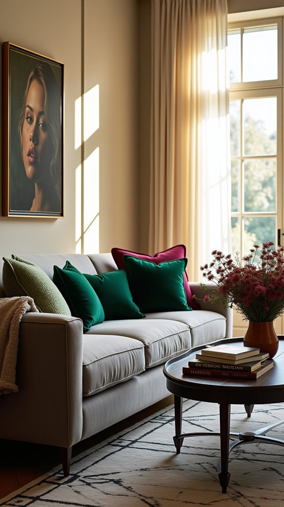 transform with bold textiles