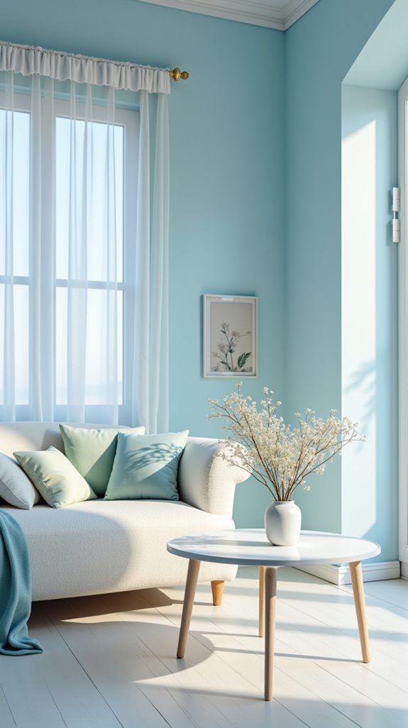 transformative calming blue spaces