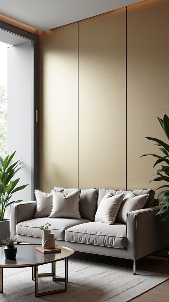 transformative modern metallic decor