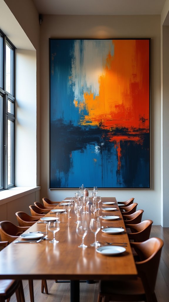 transformative vibrant art piece