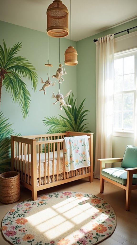 tropical nursery decor ideas
