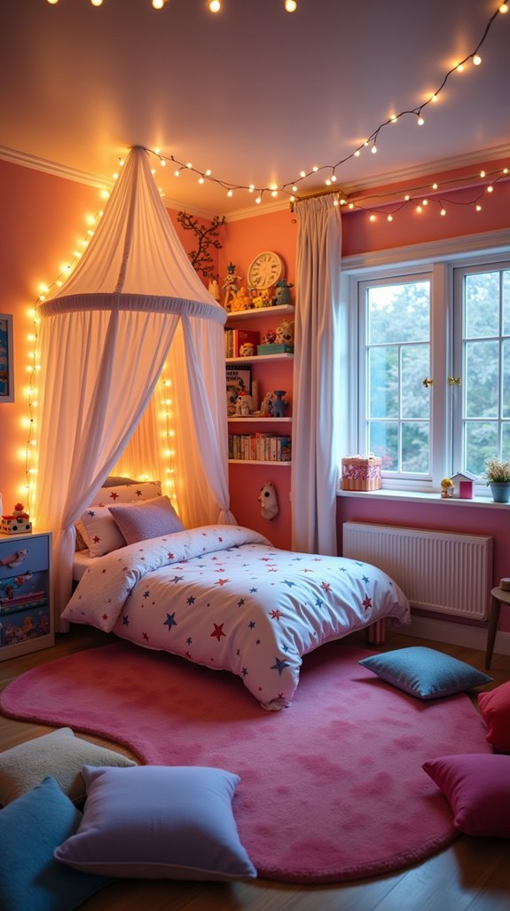 twinkling lights create enchantment