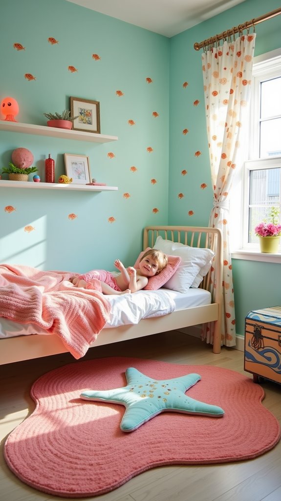 underwater themed toddler room