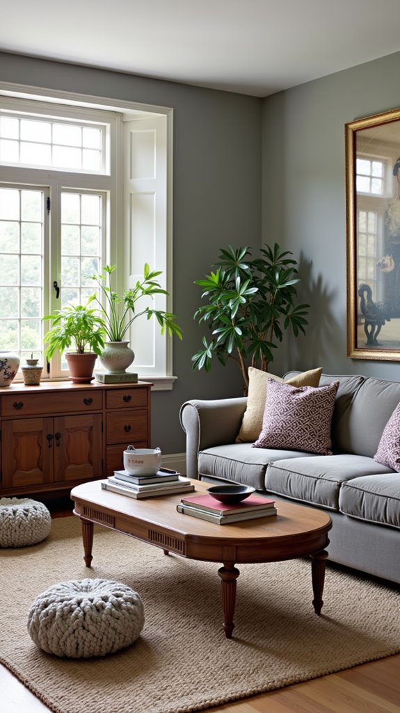 unique vintage grey decor