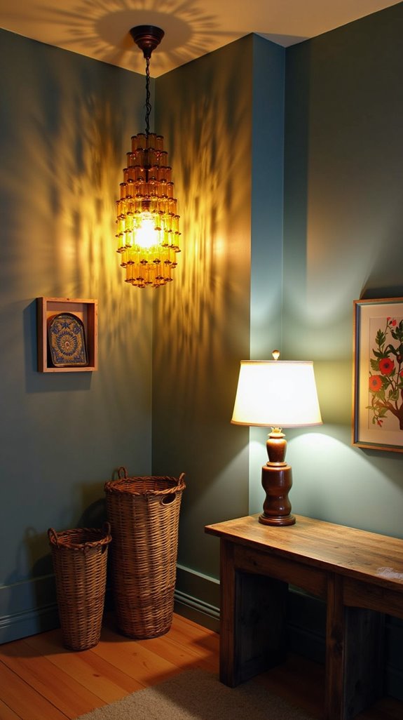 upcycled lighting design ideas