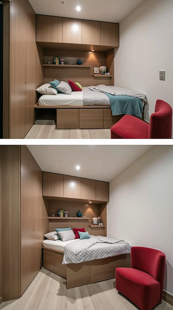 versatile compact twin beds