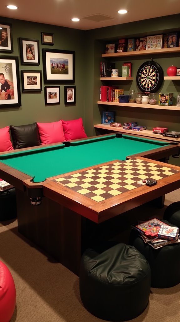 versatile entertainment game table