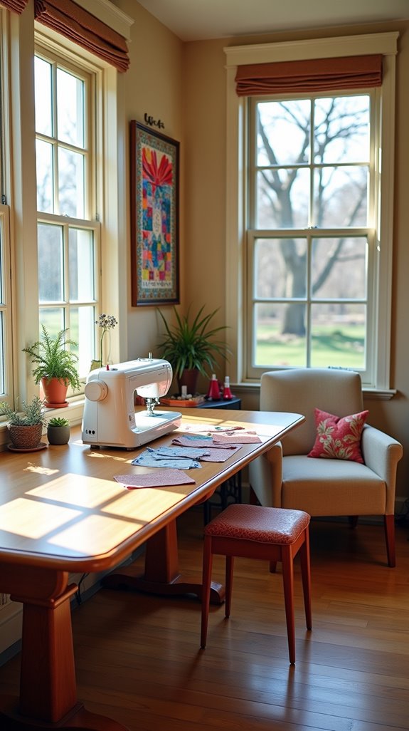 versatile multi functional sewing table