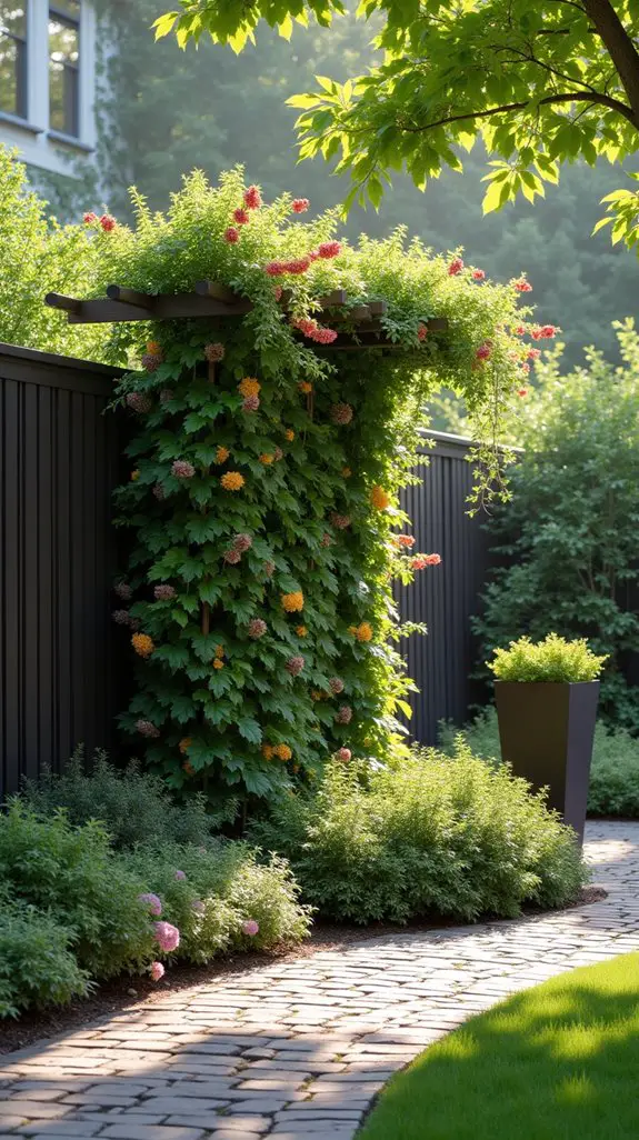 vertical gardens enhance curb appeal