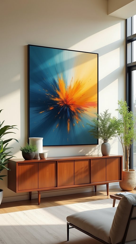 vibrant canvas wall art
