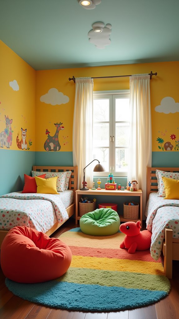 vibrant colors stimulate creativity