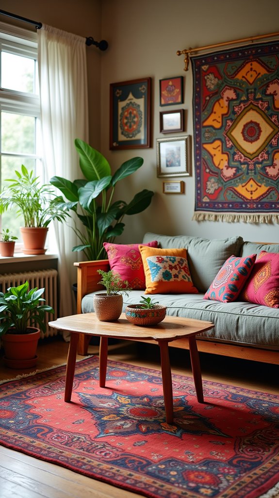 vibrant eclectic bohemian charm
