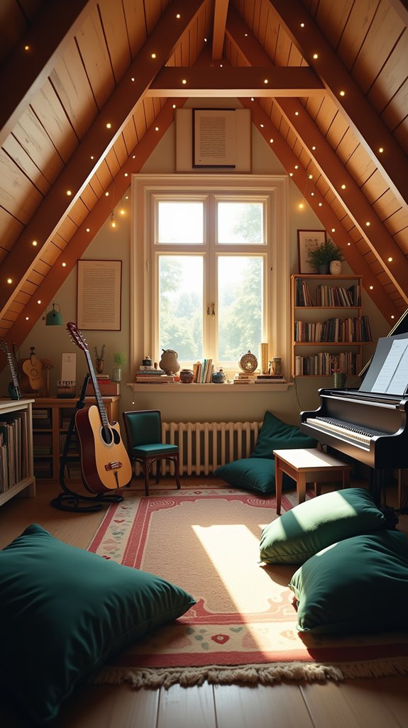 vibrant soundproof music sanctuary