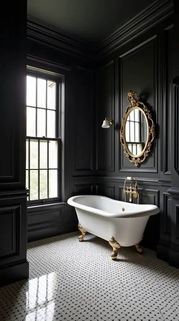 vintage black and white elegance