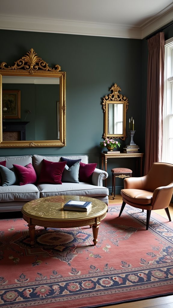 vintage charm enhances decor