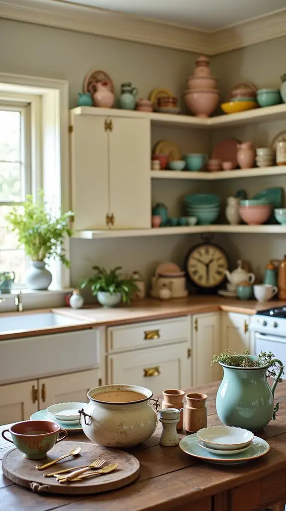 vintage charm for kitchens