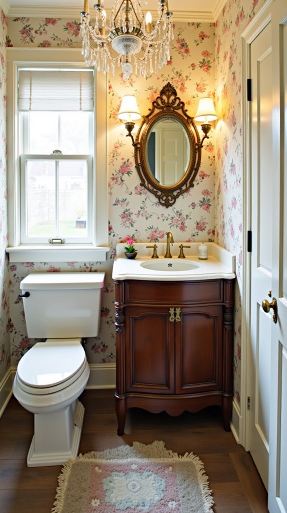 vintage fixtures add charm