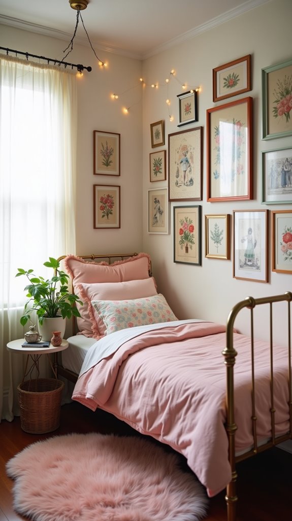 vintage gallery wall creation