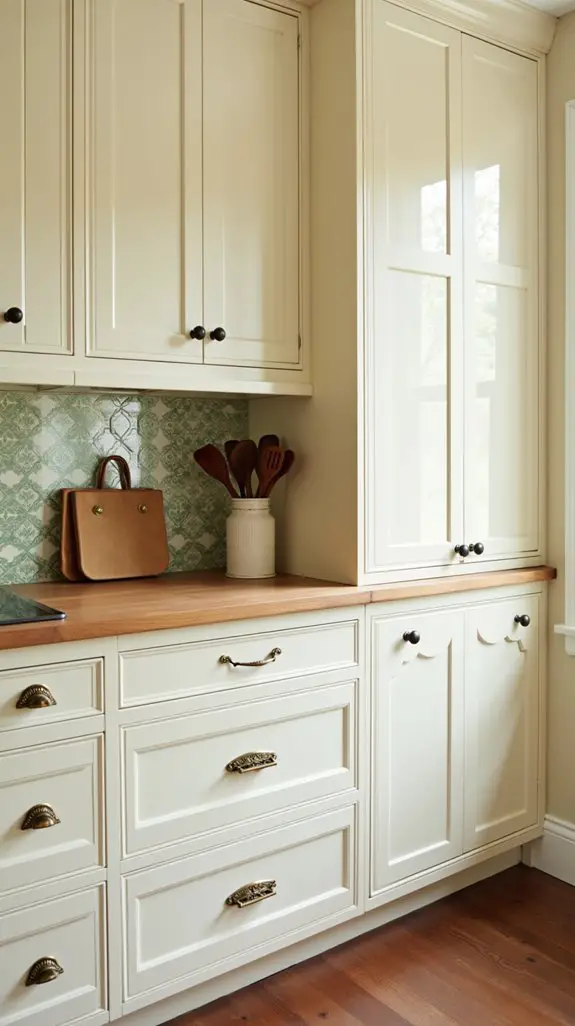 vintage hardware kitchen transformation