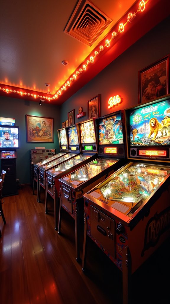 vintage pinball machine allure