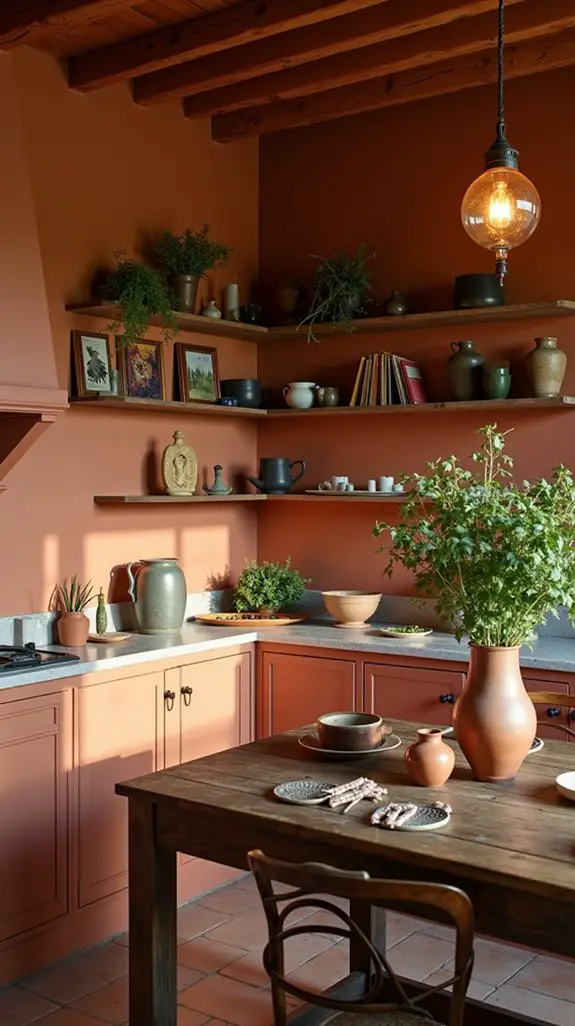 warm lighting creates coziness