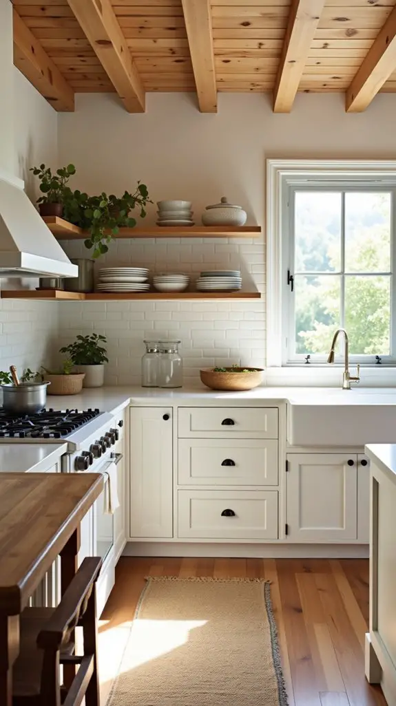 warmth with natural wood