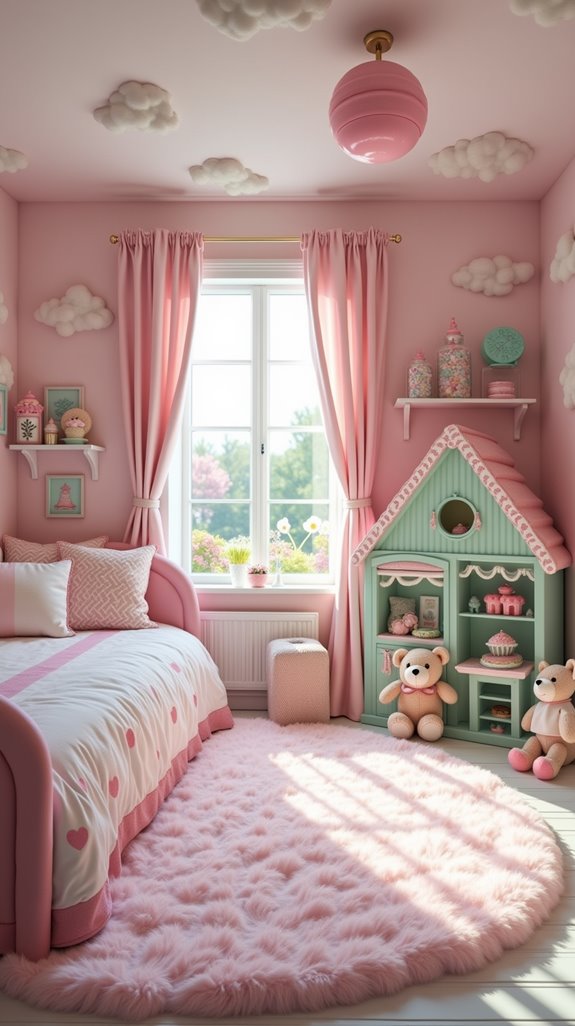 whimsical candy themed decor