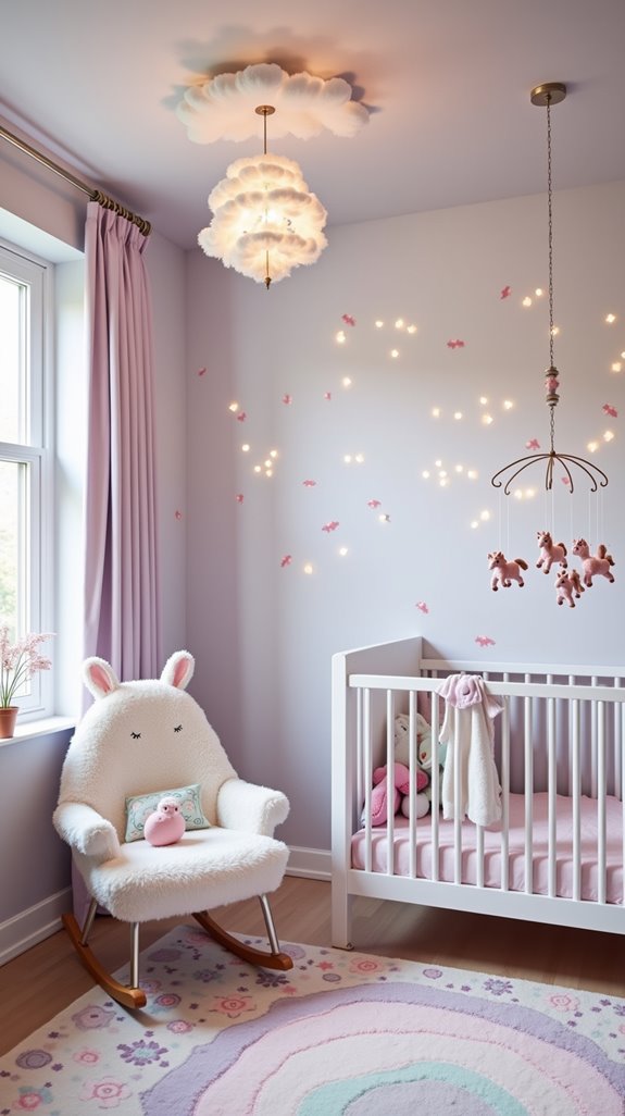 whimsical unicorn nursery decor