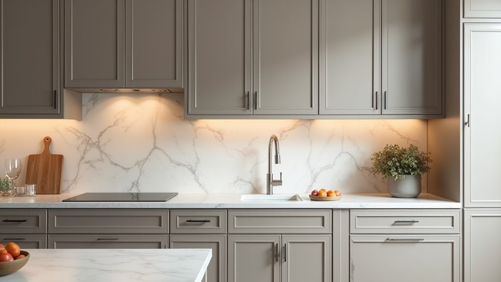 agreeable gray cabinet colors