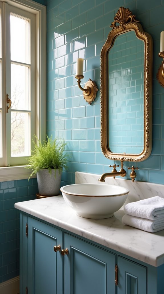 balanced blue and neutrals