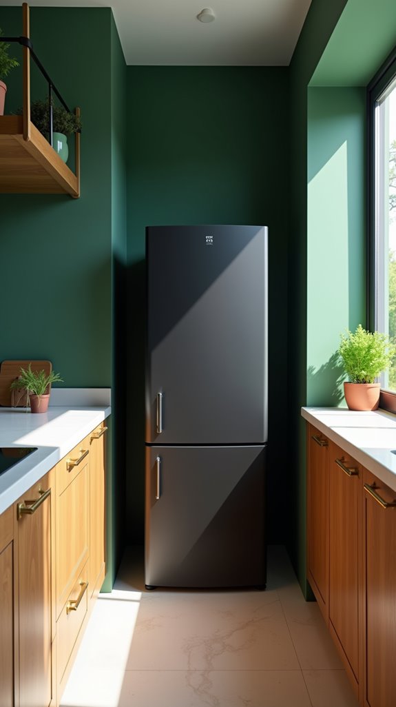 black fridge color pairings