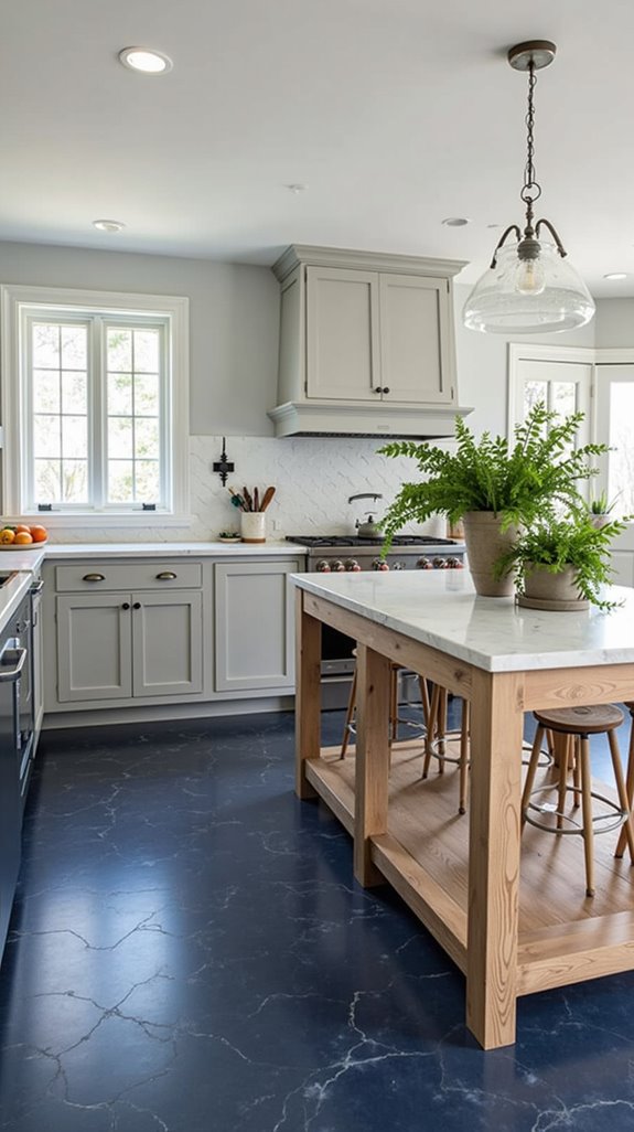 blue and gray elegance