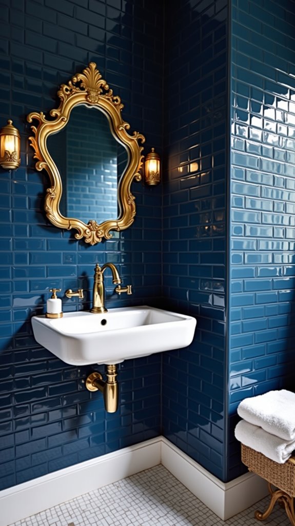 blue gold white harmony