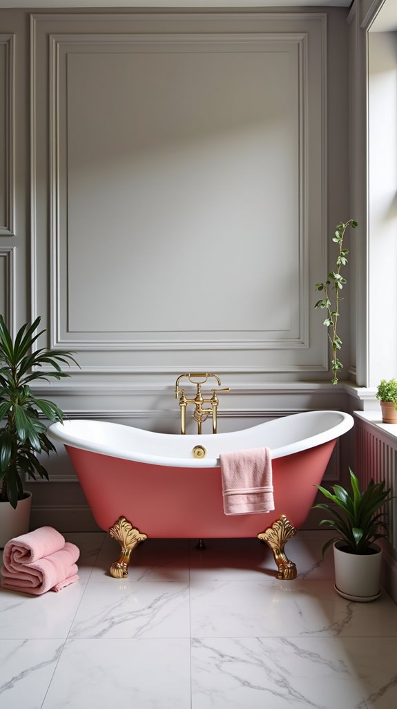 bold bathtubs enhance style