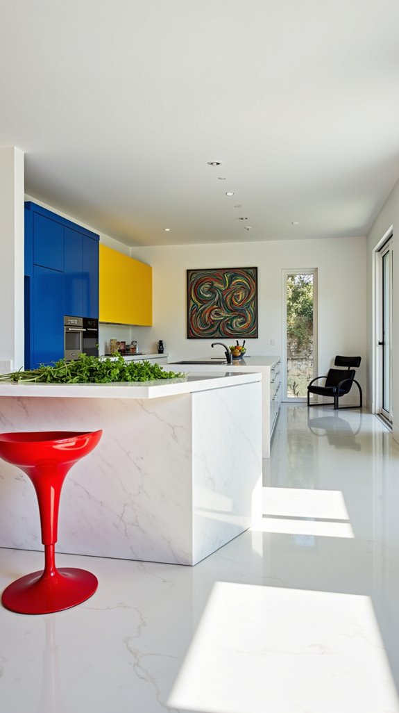 bold design with colors