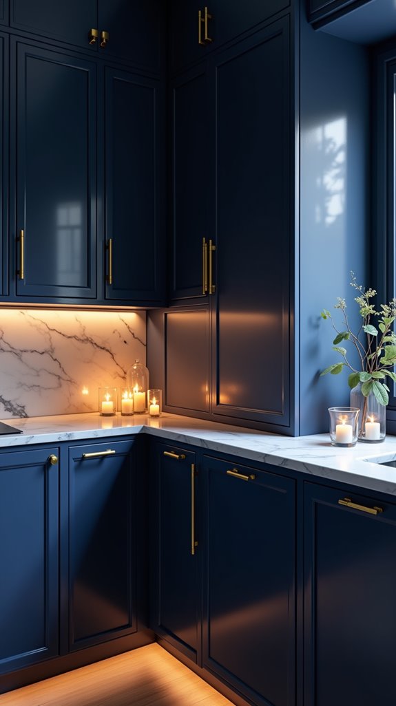 bold elegant kitchen transformation