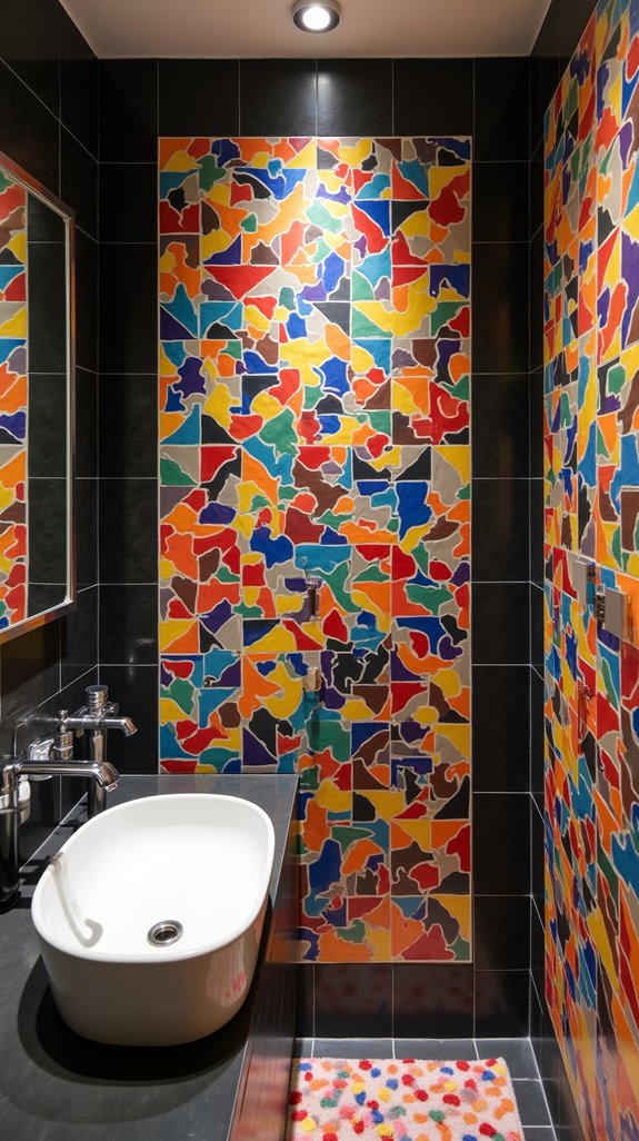 bold geometric tile designs