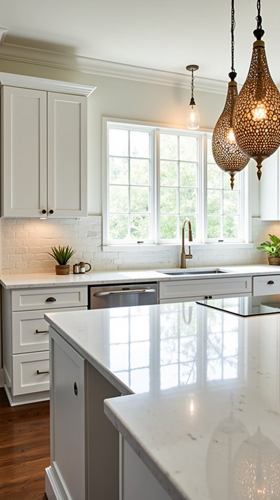 bold lighting transforms kitchens