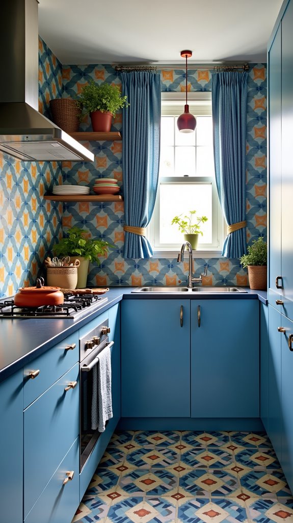 bold patterns transform kitchens