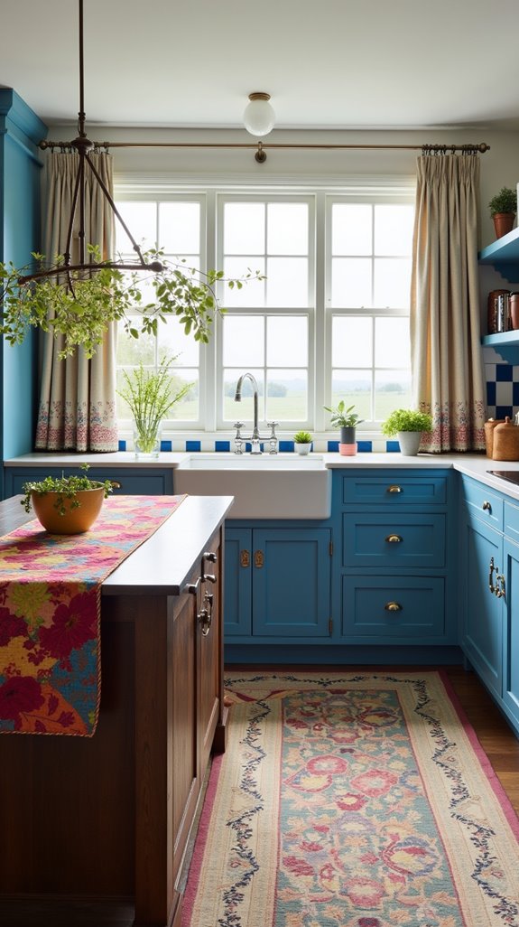 bold textile patterns enrich