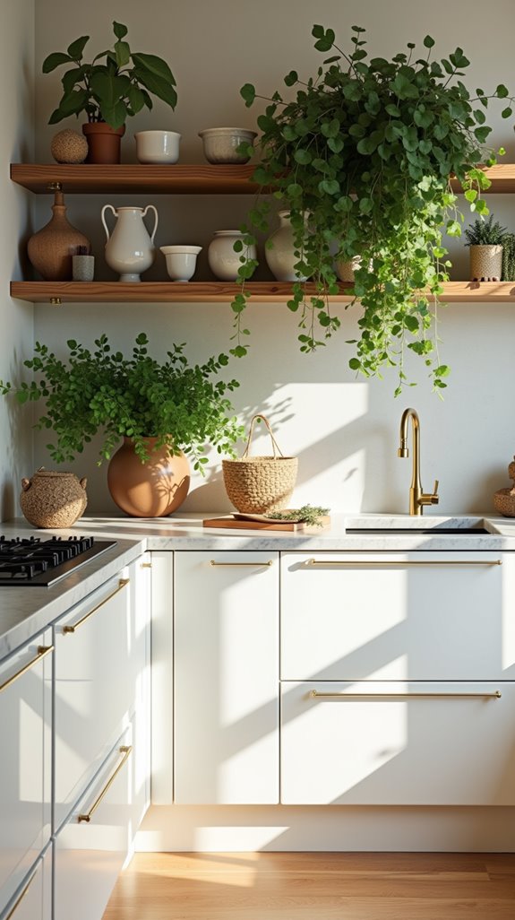 bountiful kitchen plant decor