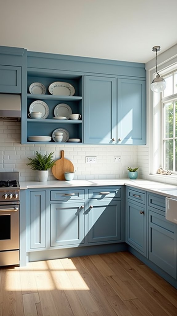 bright lively kitchen accents