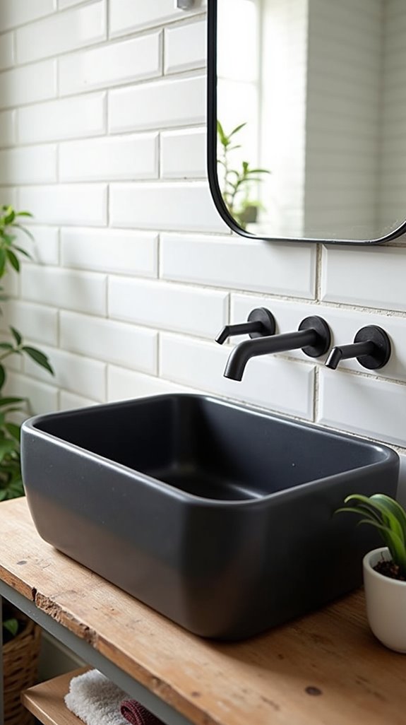 budget friendly black sink ideas