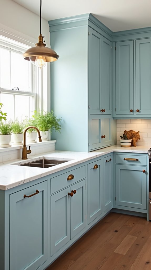 choosing ideal powder blue