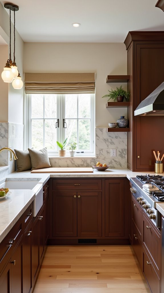 cozy functional kitchen layout