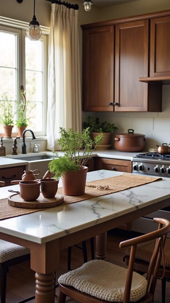 cozy textures enhance warmth