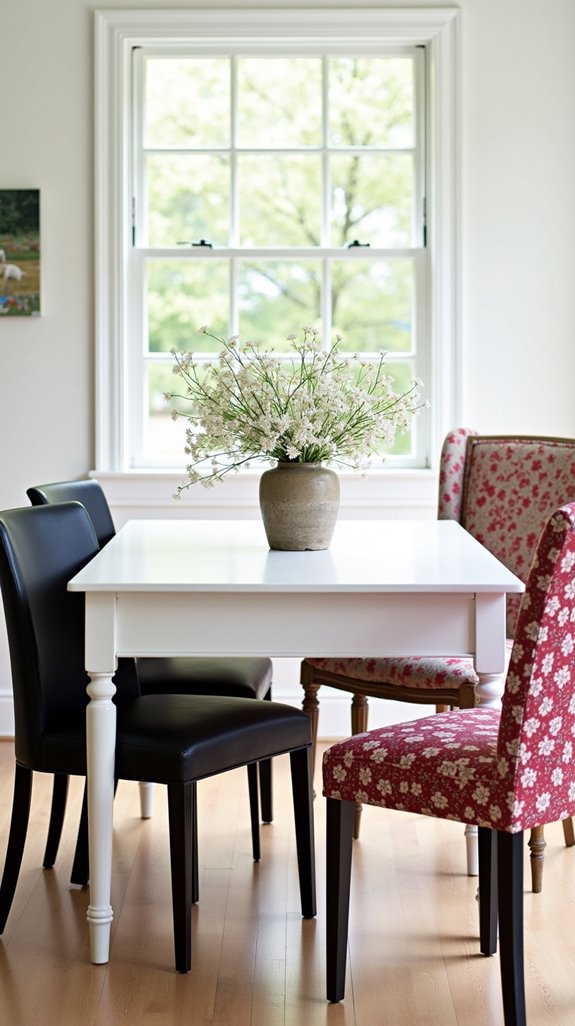 eclectic chair style combinations