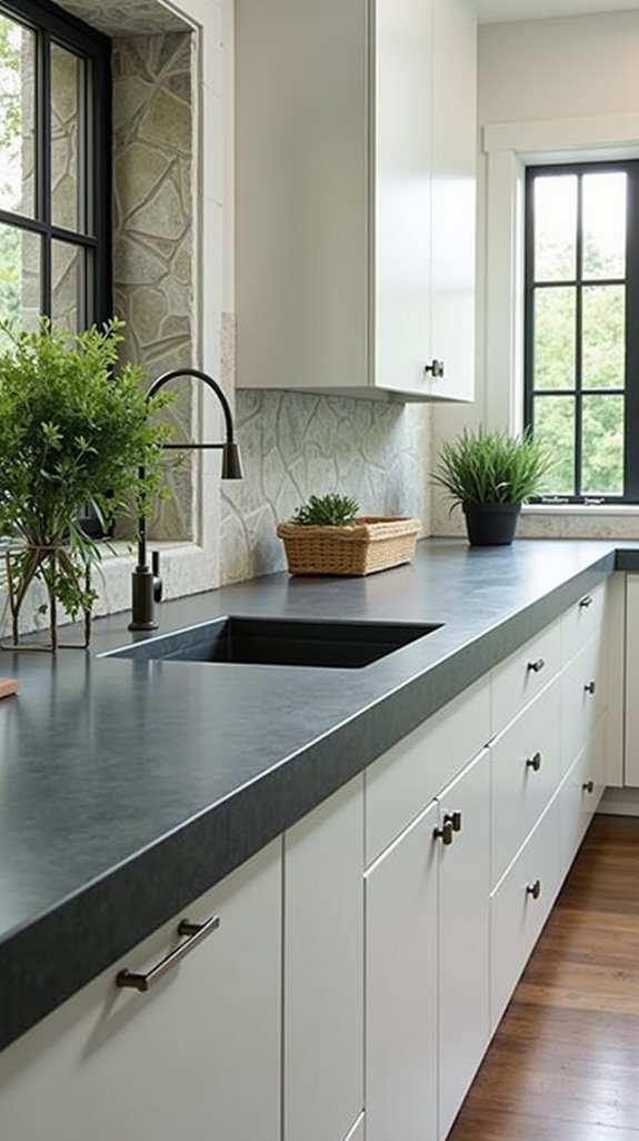 elegant durable soapstone countertops